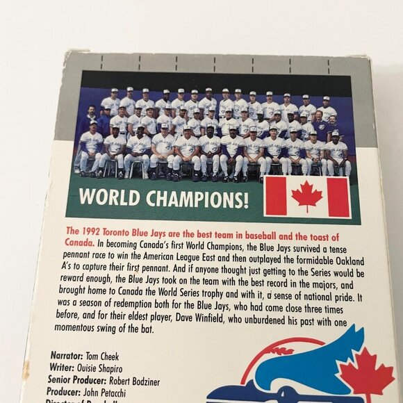 Vintage Oh Canada 1992 Blue Jays Story VHS - Picture 9 of 13